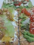 Tostadas dulces y saladas