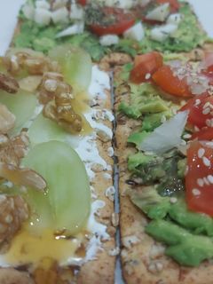 Una foto de Tostadas dulces y saladas