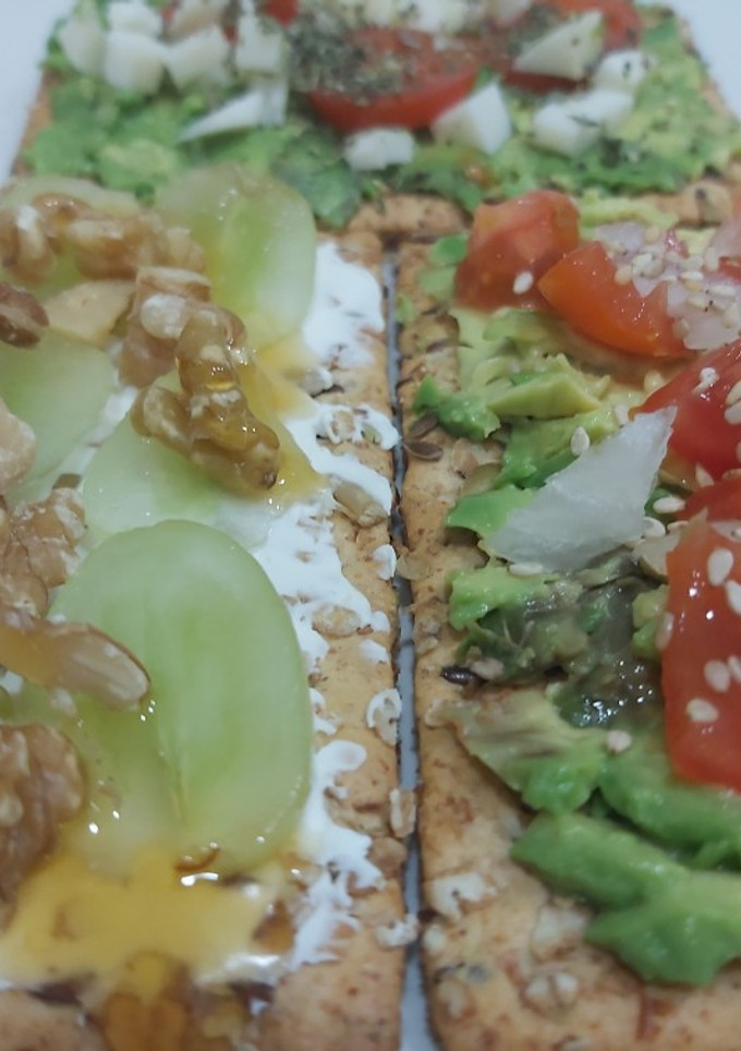 Una foto de Tostadas dulces y saladas