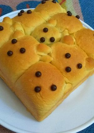 Foto resep Roti isi Coklat bahan sederhana