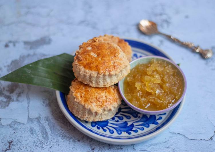 Steps to Prepare Speedy Coconut scone