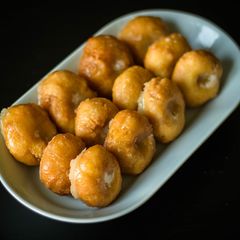 A picture of Balushahi/ Badusha.