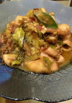 Foto resep Cumi asin cabe ijo