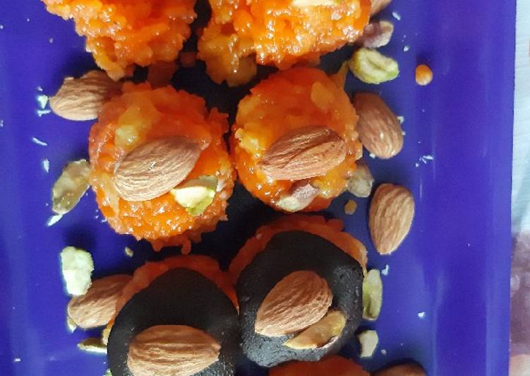 Bondi ke ladoos (chocolatey)