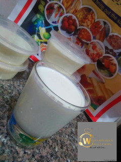 A picture of Homemade yogurt.