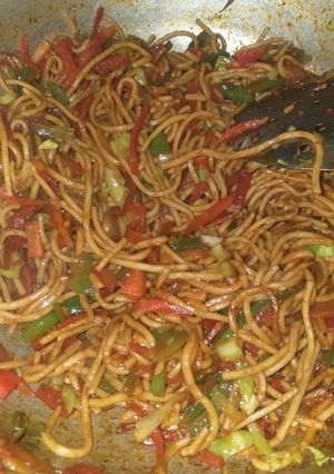 A picture of Veg noodles.