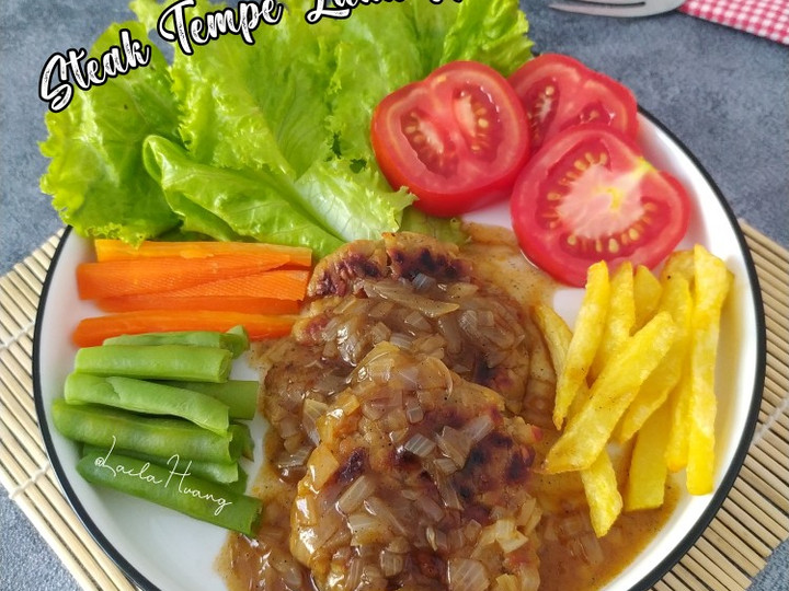 Resep 261. Steak Tempe Lada Hitam (Versi Krimer), Bisa Manjain Lidah