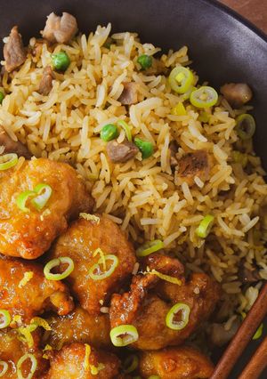 A picture of Pork Fried Rice.