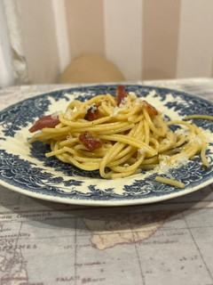 Una foto de Carbonara original