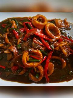 Foto resep Tumis Cumi Lada Hitam 🐙