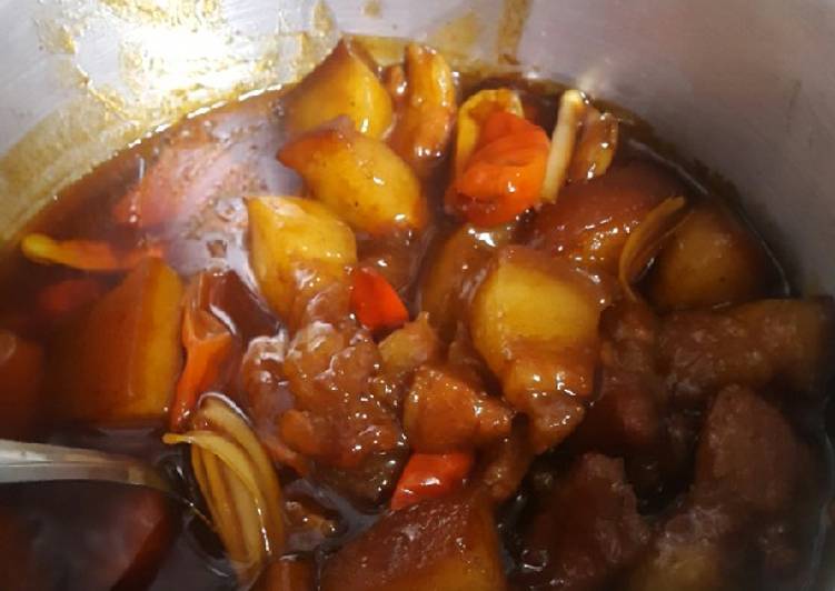 Resep Babi Kecap Seadanya (non Halal) Anti Gagal