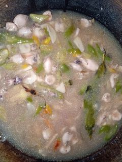 Foto resep Baby cumi kuah cabe ijo