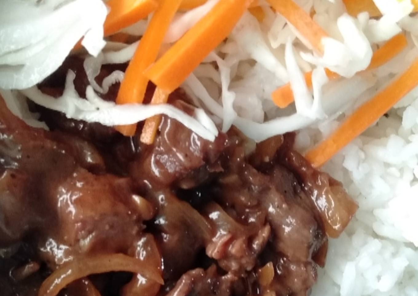 Beef teriyaki