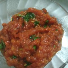 Tomato chutney A picture of Tomato chutney.