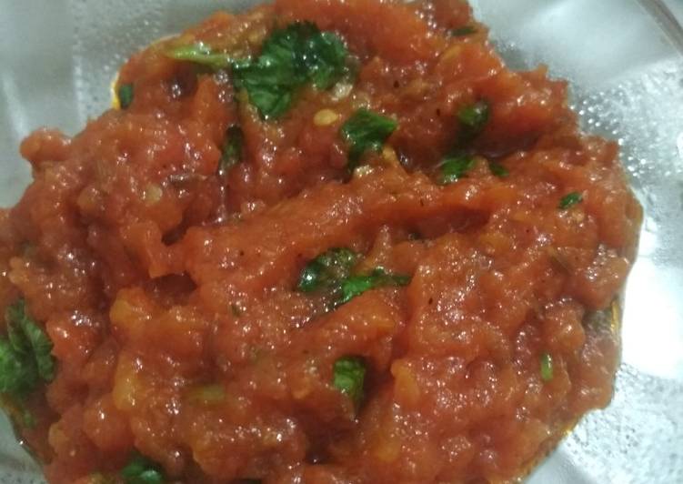 Step-by-Step Guide to Prepare Super Quick Homemade Tomato chutney