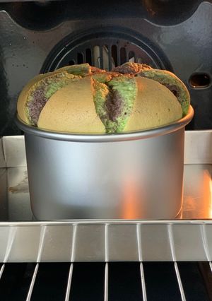Foto resep Chiffon Pandan Ketan Hitam