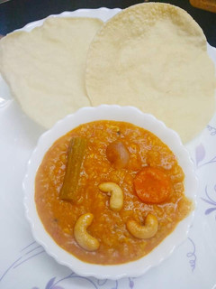 சாம்பார் சாதம் (Sambaar saatham Recipe in Tamil) செய்முறை முக்கிய புகைப்படம்