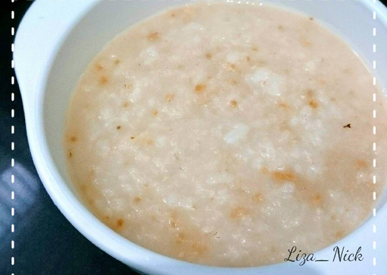 MPASI - 10M+ Bubur Bengkuang Tumis Daging