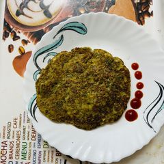 A picture of Green Moong Dal Chilla.