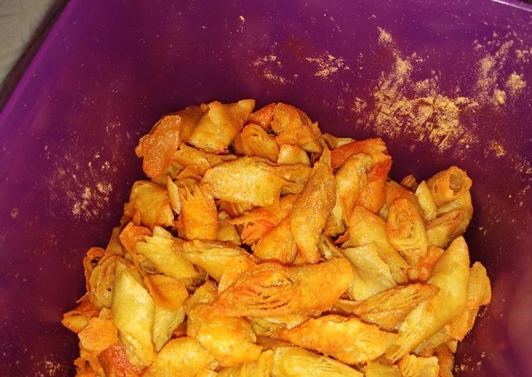 Keripik lumpia Balado Keju kriukk