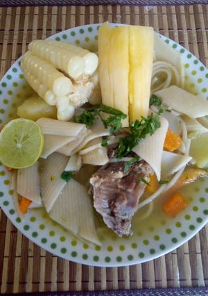 Una foto de Sancochado de res