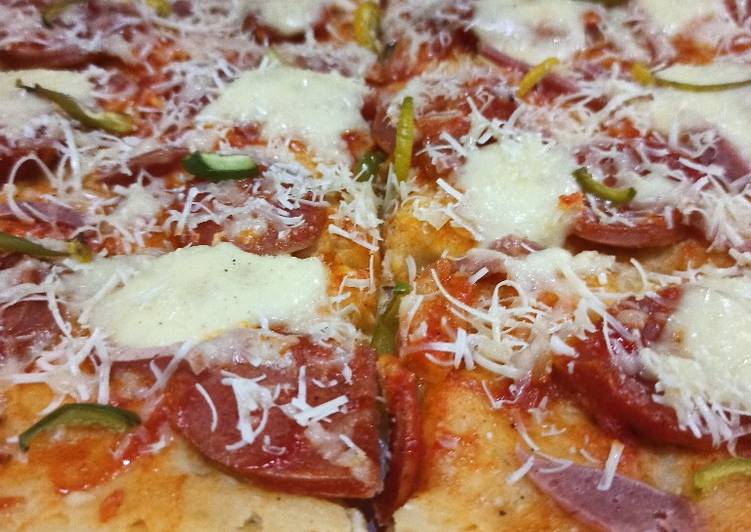 Cara Gampang Membuat Pizza super mudah yang Enak Banget