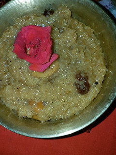 A picture of Wheat rava kheer.