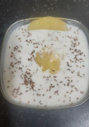 A picture of પાઈનેપલ રાયતું.