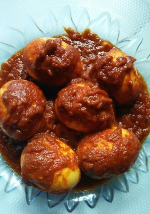 Foto resep Telur Balado (pakai resep Desaku balado bubuk)
