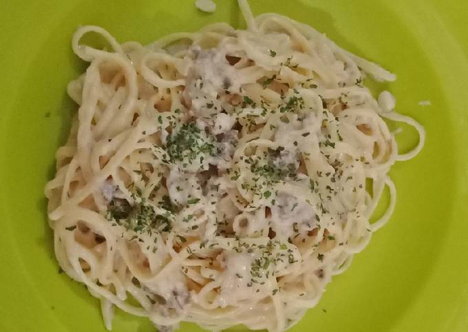 Fettucine carbonara ala PHD