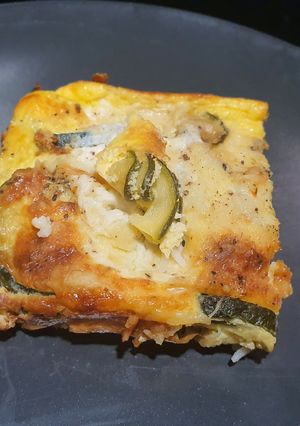 Une photo de Gratin de courgettes
