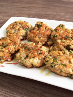 照燒晶米小雞餅 的食譜成品照片