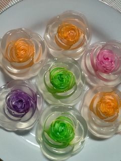 Foto resep Puding Mawar kaca