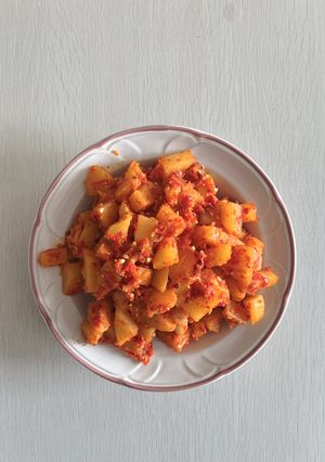 Foto resep Kentang Balado Rendah Minyak