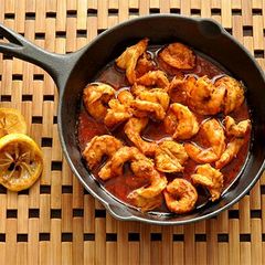 A picture of BBQ Creole Shrimp.