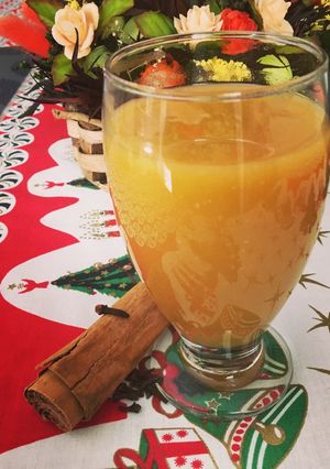Una foto de Colada de quaker con fruta