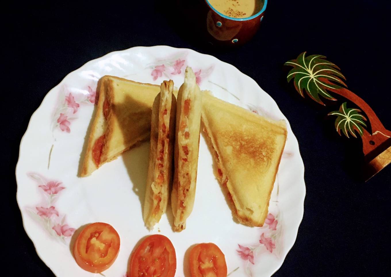 Cheese Tomato Sandwich