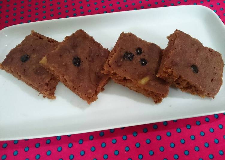 Bolu Pisang Coklat Eggless