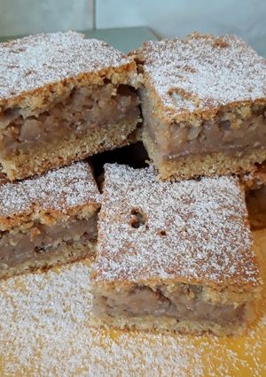 CH csökkentett almás-diós pite recept fotója