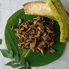 A picture of Raw banana skin recipe.