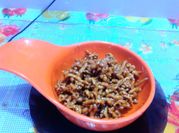 A picture of besan sev