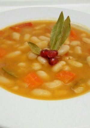 A picture of Vegetarian Beans (Slow Cooker).