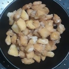 A picture of Sugar coated shakar paare.