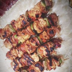 A picture of Chicken Shashlik Sticks.