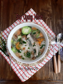 Foto resep Sop Oyong Misoa