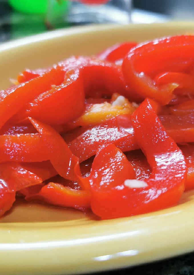 Una foto de Pimiento rojo asado!!!