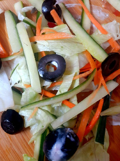 A picture of Olive Salad.