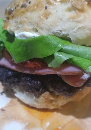 Una foto de Pan de hamburguesa