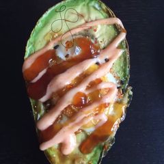 A picture of Avocado And Egg.