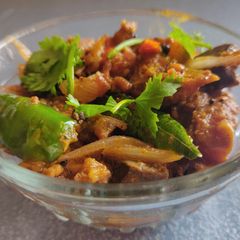 A picture of Mutton Fry.